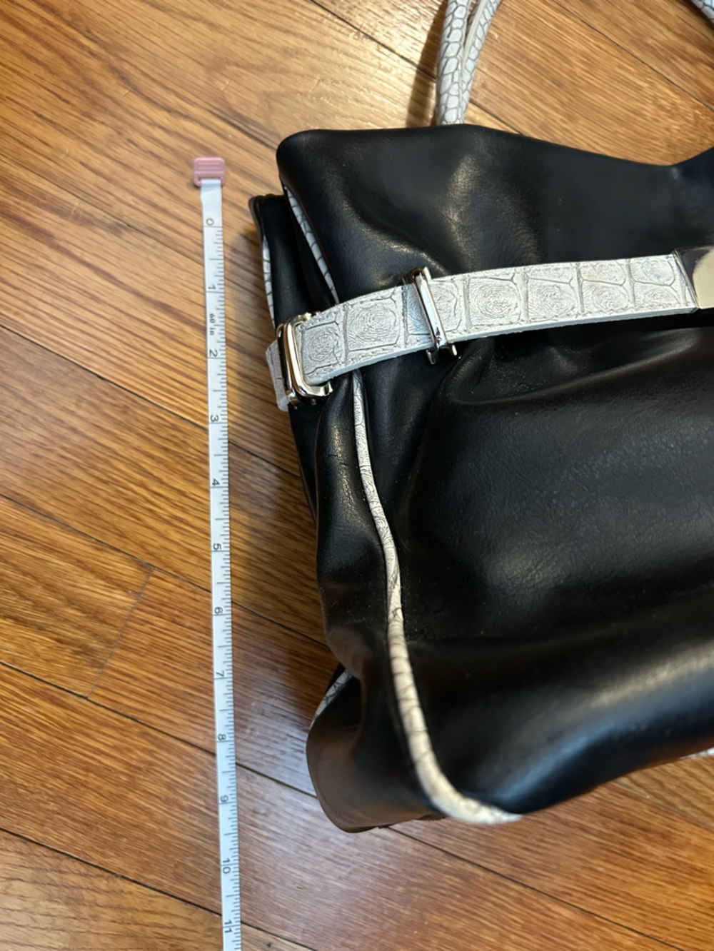 Vintage Carlo Pulicati Leather Handbag - Picture 8 of 11